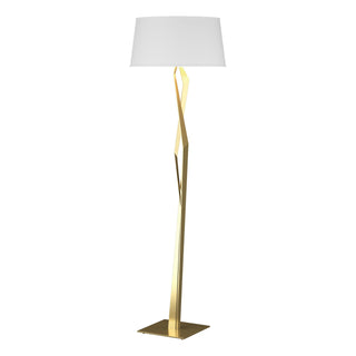 Hubbardton Forge - 232850-SKT-86-SF2011 - Facet Floor Lamp - Facet - Modern Brass