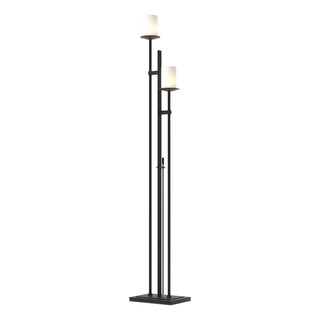 Hubbardton Forge - 234903-SKT-10-GG0188 - Rook Twin Floor Lamp - Rook - Black