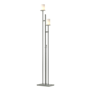 Hubbardton Forge - 234903-SKT-82-GG0188 - Rook Twin Floor Lamp - Rook - Vintage Platinum