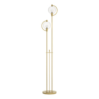 Hubbardton Forge - 242210-SKT-86-ZM0436 - Pluto Floor Lamp - Pluto - Modern Brass