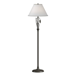 Hubbardton Forge - 246761-SKT-07-SF1755 - Forged Leaves and Vase Floor Lamp - Leaf - Dark Smoke