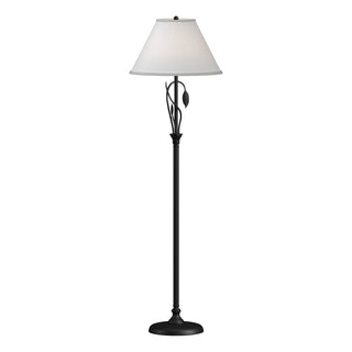 Hubbardton Forge - 246761-SKT-10-SF1755 - Forged Leaves and Vase Floor Lamp - Leaf - Black