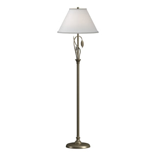 Hubbardton Forge - 246761-SKT-84-SF1755 - Forged Leaves and Vase Floor Lamp - Leaf - Soft Gold