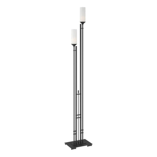 Hubbardton Forge - 248416-SKT-10-GG0073 - Metra Twin Tall Floor Lamp - Metra - Black