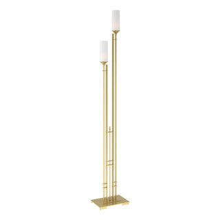 Hubbardton Forge - 248416-SKT-86-GG0073 - Metra Twin Tall Floor Lamp - Metra - Modern Brass