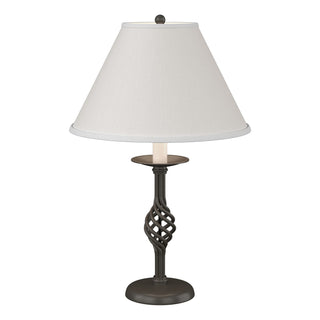 Hubbardton Forge - 265001-SKT-07-SF1555 - Twist Basket Table Lamp - Twist Basket - Dark Smoke