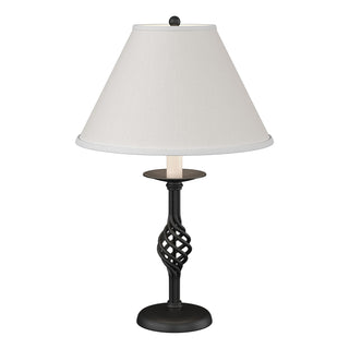 Hubbardton Forge - 265001-SKT-10-SF1555 - Twist Basket Table Lamp - Twist Basket - Black