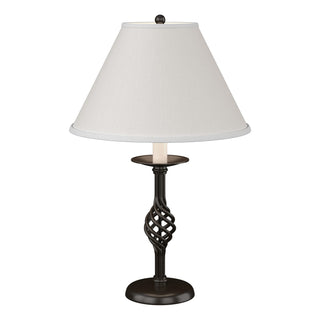 Hubbardton Forge - 265001-SKT-14-SF1555 - Twist Basket Table Lamp - Twist Basket - Oil Rubbed Bronze
