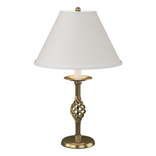 Hubbardton Forge - 265001-SKT-86-SF1555 - Twist Basket Table Lamp - Twist Basket - Modern Brass