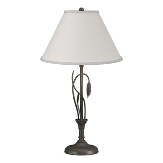 Hubbardton Forge - 266760-SKT-07-SF1555 - Forged Leaves and Vase Table Lamp - Leaf - Dark Smoke