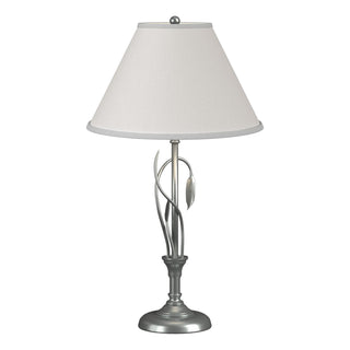 Hubbardton Forge - 266760-SKT-82-SF1555 - Forged Leaves and Vase Table Lamp - Leaf - Vintage Platinum