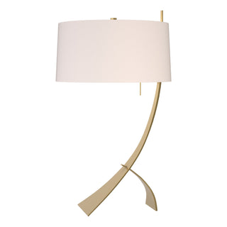 Hubbardton Forge - 272666-SKT-86-SE1695 - Stasis Table Lamp - Stasis - Modern Brass