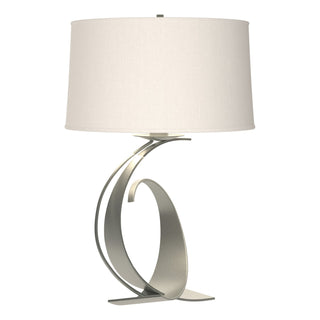 Hubbardton Forge - 272678-SKT-82-SF1794 - Fullered Impressions Large Table Lamp - Fullered Impressions - Vintage Platinum