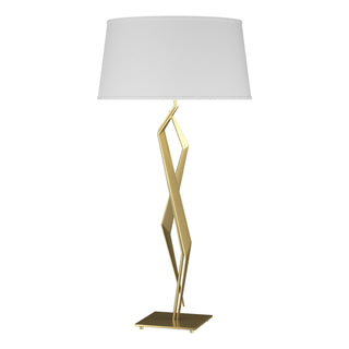 Hubbardton Forge - 272850-SKT-86-SF1815 - Facet Table Lamp - Facet - Modern Brass