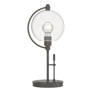 Hubbardton Forge - 274120-SKT-07-ZM0384 - Pluto Table Lamp - Pluto - Dark Smoke