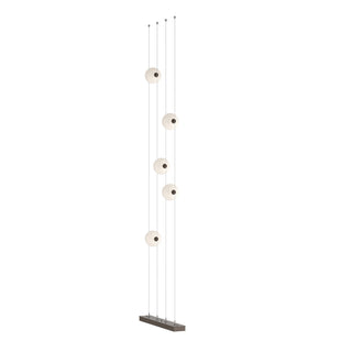 Hubbardton Forge - 289520-LED-STND-05-GG0668 - Abacus 5-Light Floor to Ceiling Plug-In LED Lamp - Abacus - Bronze