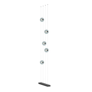 Hubbardton Forge - 289520-LED-STND-10-YL0668 - Abacus 5-Light Floor to Ceiling Plug-In LED Lamp - Abacus - Black