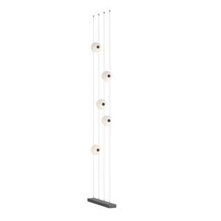 Hubbardton Forge - 289520-LED-STND-14-GG0668 - Abacus 5-Light Floor to Ceiling Plug-In LED Lamp - Abacus - Oil Rubbed Bronze