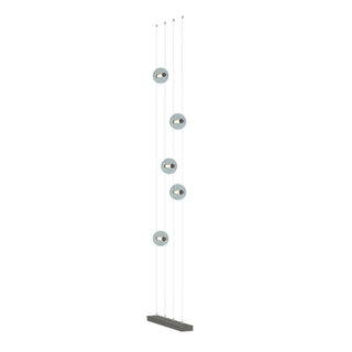 Hubbardton Forge - 289520-LED-STND-20-YL0668 - Abacus 5-Light Floor to Ceiling Plug-In LED Lamp - Abacus - Natural Iron