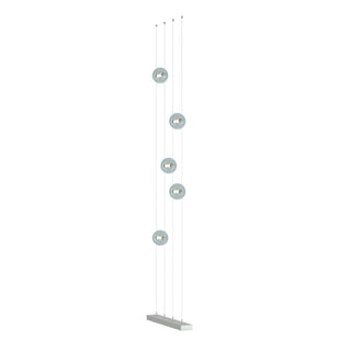 Hubbardton Forge - 289520-LED-STND-82-YL0668 - Abacus 5-Light Floor to Ceiling Plug-In LED Lamp - Abacus - Vintage Platinum