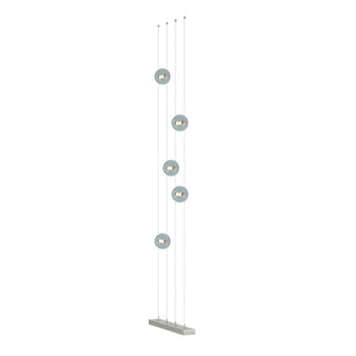 Hubbardton Forge - 289520-LED-STND-85-YL0668 - Abacus 5-Light Floor to Ceiling Plug-In LED Lamp - Abacus - Sterling