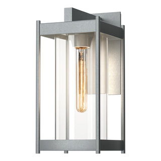 Hubbardton Forge - 302021-SKT-78-ZM0730 - Cela Medium Outdoor Sconce - Cela - Coastal Burnished Steel