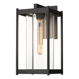 Hubbardton Forge - 302023-SKT-80-ZM0731 - Cela Large Outdoor Sconce - Cela - Coastal Black
