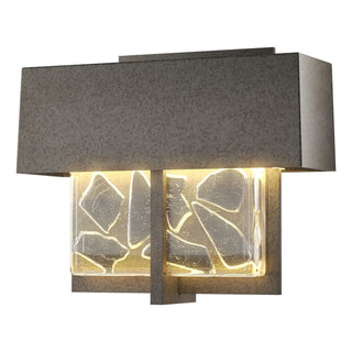 Hubbardton Forge - 302515-LED-20-YP0501 - Shard Small LED Outdoor Sconce - Shard - Coastal Natural Iron