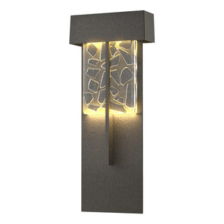 Hubbardton Forge - 302518-LED-20-YP0669 - Shard XL Outdoor Sconce - Shard - Coastal Natural Iron