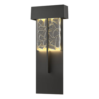 Hubbardton Forge - 302518-LED-80-YP0669 - Shard XL Outdoor Sconce - Shard - Coastal Black