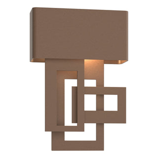 Hubbardton Forge - 302520-LED-LFT-75 - Collage Small Dark Sky Friendly LED Outdoor Sconce - Collage - Coastal Bronze