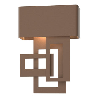 Hubbardton Forge - 302520-LED-RGT-75 - Collage Small Dark Sky Friendly LED Outdoor Sconce - Collage - Coastal Bronze