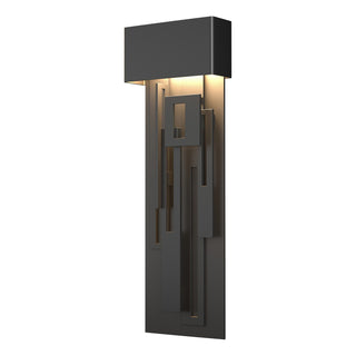 Hubbardton Forge - 302523-LED-80 - Collage Large Dark Sky Friendly LED Outdoor Sconce - Collage - Coastal Black