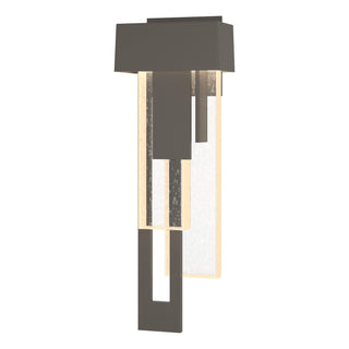 Hubbardton Forge - 302531-LED-LFT-77-II0597 - Rainfall LED Outdoor Sconce - Rainfall - Coastal Dark Smoke