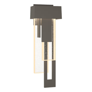 Hubbardton Forge - 302531-LED-RGT-77-II0597 - Rainfall LED Outdoor Sconce - Rainfall - Coastal Dark Smoke