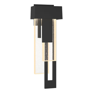 Hubbardton Forge - 302531-LED-RGT-80-II0597 - Rainfall LED Outdoor Sconce - Rainfall - Coastal Black