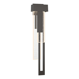 Hubbardton Forge - 302533-LED-RGT-14-II0596 - Rainfall Large LED Outdoor Sconce - Rainfall - Coastal Oil Rubbed Bronze