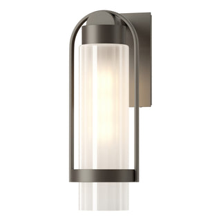 Hubbardton Forge - 302555-SKT-77-FD0741 - Alcove Small Outdoor Sconce - Alcove - Coastal Dark Smoke