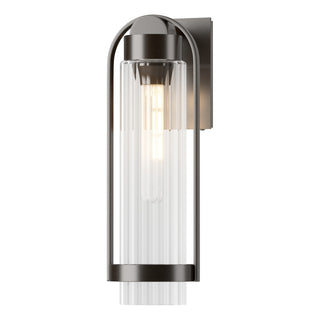 Hubbardton Forge - 302556-SKT-14-ZM0742 - Alcove Medium Outdoor Sconce - Alcove - Coastal Oil Rubbed Bronze
