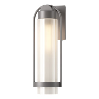 Hubbardton Forge - 302556-SKT-78-FD0742 - Alcove Medium Outdoor Sconce - Alcove - Coastal Burnished Steel