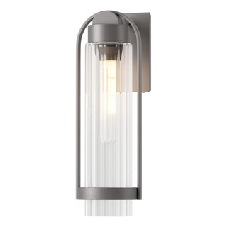 Hubbardton Forge - 302556-SKT-78-ZM0742 - Alcove Medium Outdoor Sconce - Alcove - Coastal Burnished Steel