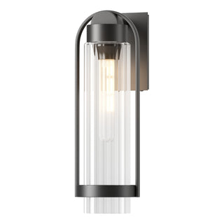 Hubbardton Forge - 302556-SKT-80-ZM0742 - Alcove Medium Outdoor Sconce - Alcove - Coastal Black
