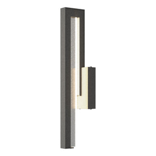 Hubbardton Forge - 302560-LED-20-II0564 - Edge Medium LED Outdoor Sconce - Edge - Coastal Natural Iron