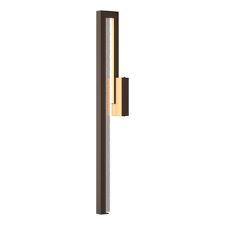 Hubbardton Forge - 302563-LED-75-II0566 - Edge Large LED Outdoor Sconce - Edge - Coastal Bronze