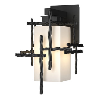 Hubbardton Forge - 302580-SKT-80-GG0111 - Tura Small Outdoor Sconce - Tura - Coastal Black