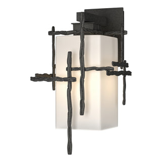 Hubbardton Forge - 302581-SKT-20-GG0093 - Tura Medium Outdoor Sconce - Tura - Coastal Natural Iron