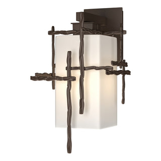 Hubbardton Forge - 302581-SKT-75-GG0093 - Tura Medium Outdoor Sconce - Tura - Coastal Bronze