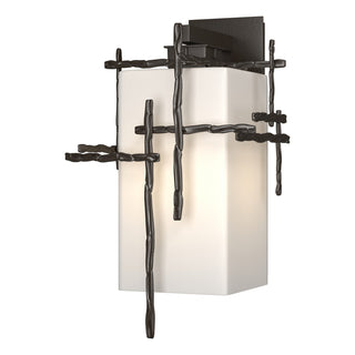 Hubbardton Forge - 302583-SKT-14-GG0707 - Tura Large Outdoor Sconce - Tura - Coastal Oil Rubbed Bronze