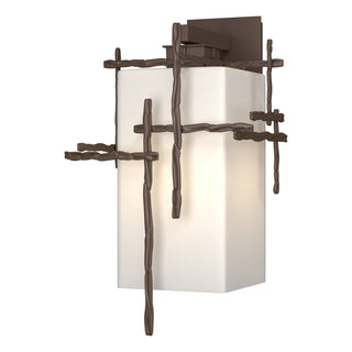 Hubbardton Forge - 302583-SKT-75-GG0707 - Tura Large Outdoor Sconce - Tura - Coastal Bronze