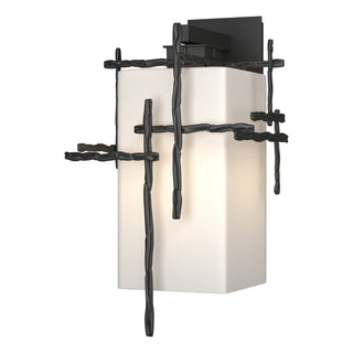 Hubbardton Forge - 302583-SKT-80-GG0707 - Tura Large Outdoor Sconce - Tura - Coastal Black